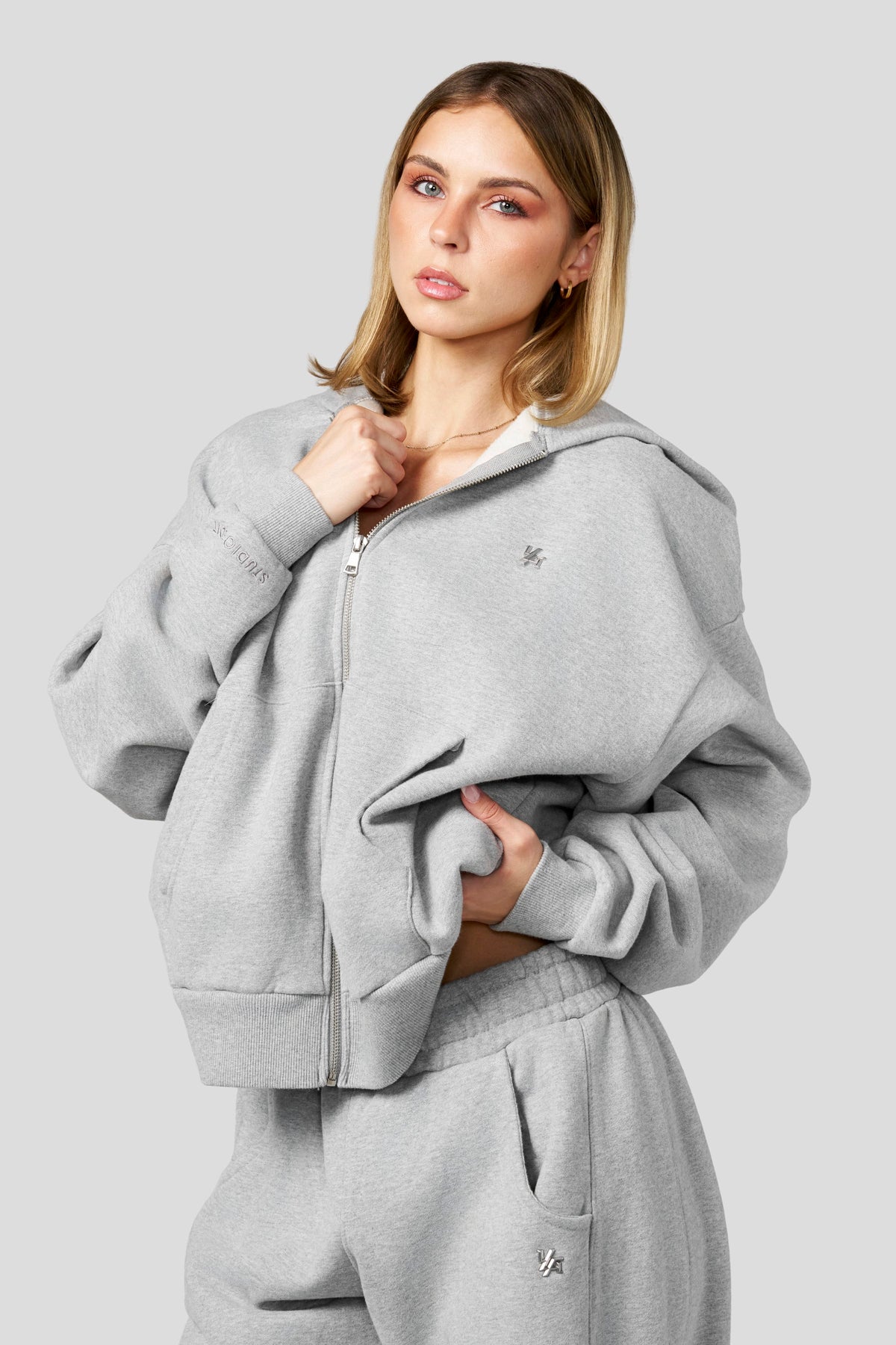 W5210 - Studio Edit Zip Hoodie New