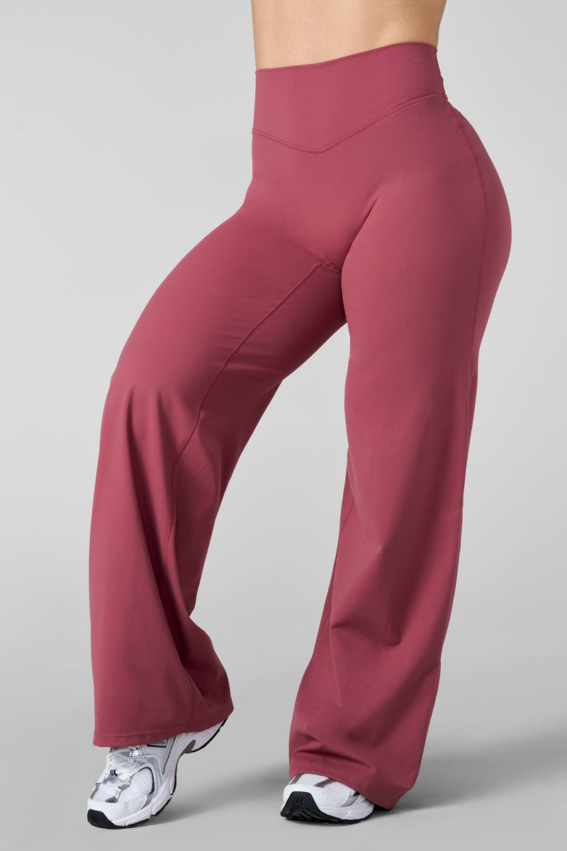W2289 - Kove Wide Leg Flare Leggings (Short)
