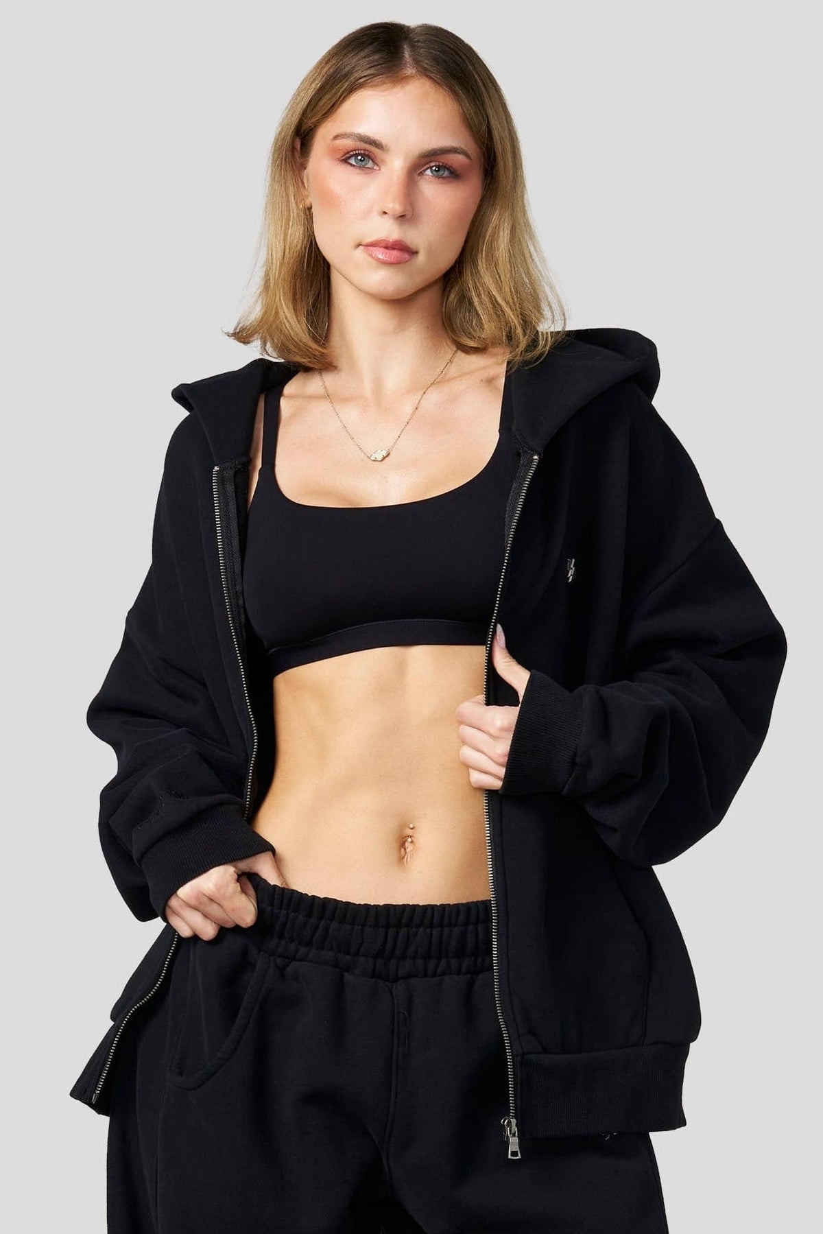 W5210 - Studio Edit Zip Hoodie New
