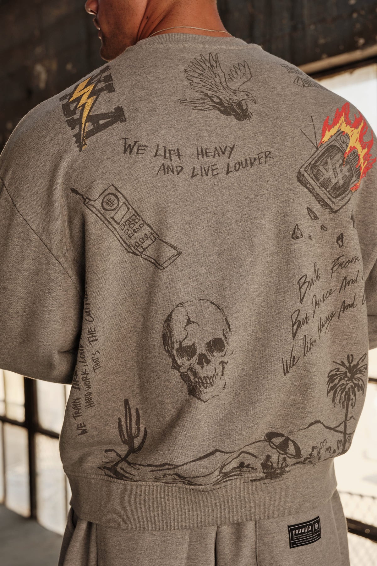5178 - LA Sketch Crewnecks