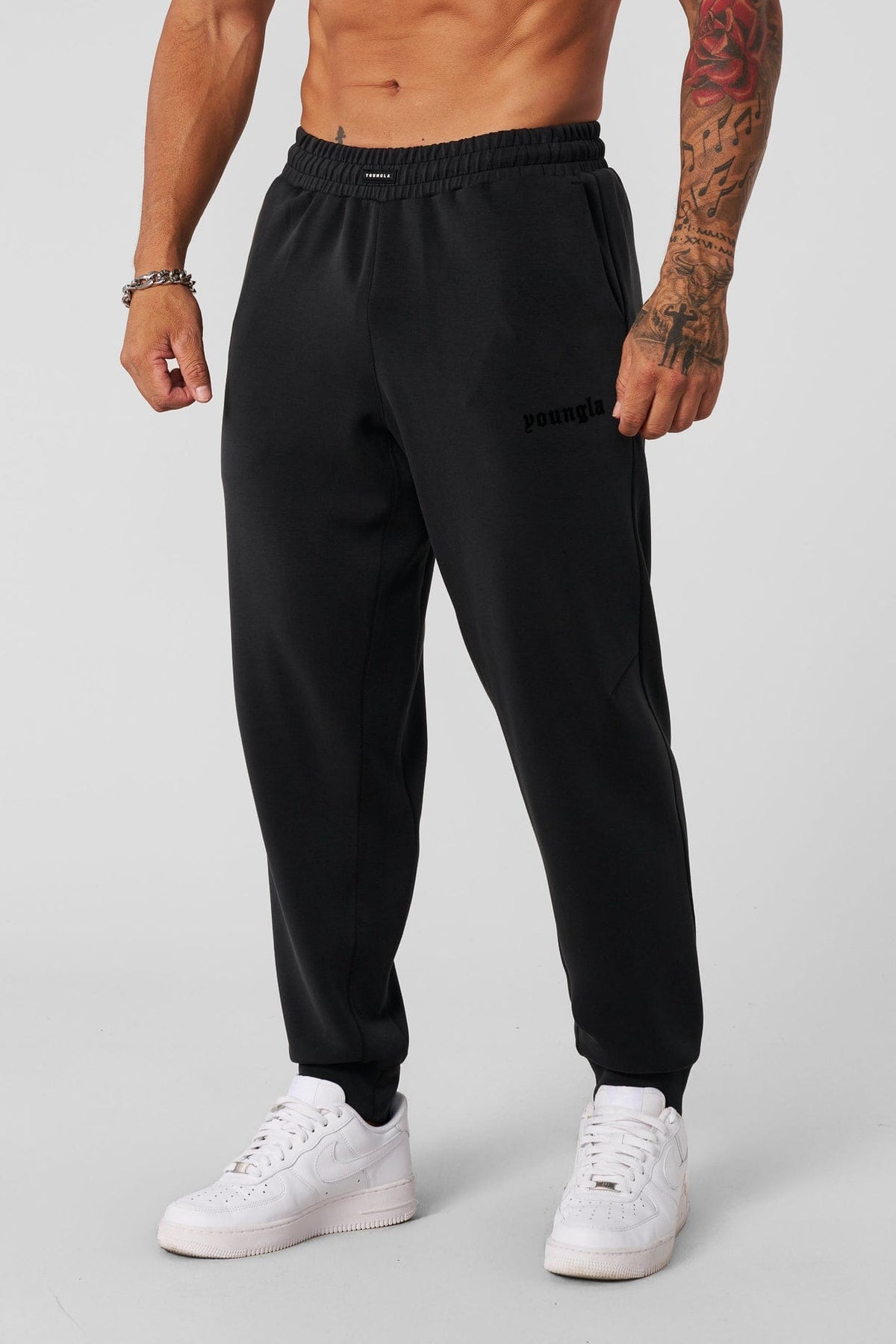 2021 Soft AF Joggers with slim-tapered fit, ultra-soft, breathable fabric — comfortable and stylish for workouts, travel, or lounging in Black