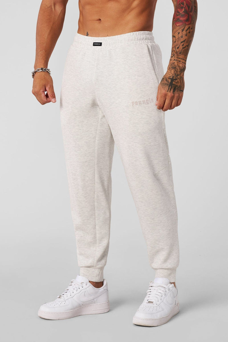 2021 Soft AF Joggers with slim-tapered fit, ultra-soft, breathable fabric — comfortable and stylish for workouts, travel, or lounging in Oat Meal