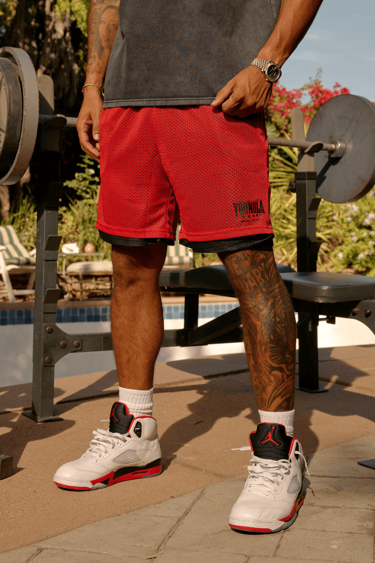1092 - Double Mesh Shorts