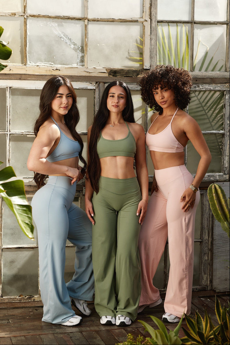 W2289 - Kove Wide Leg Flare Leggings (Short)