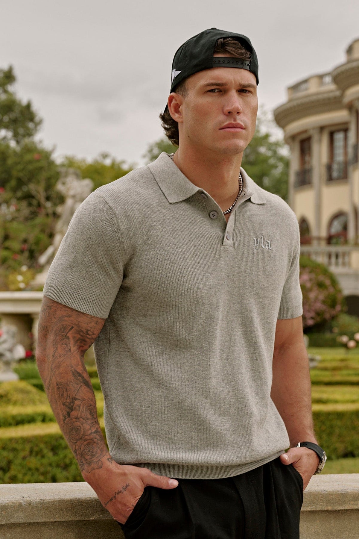4136 - Knitted Dressy Polos