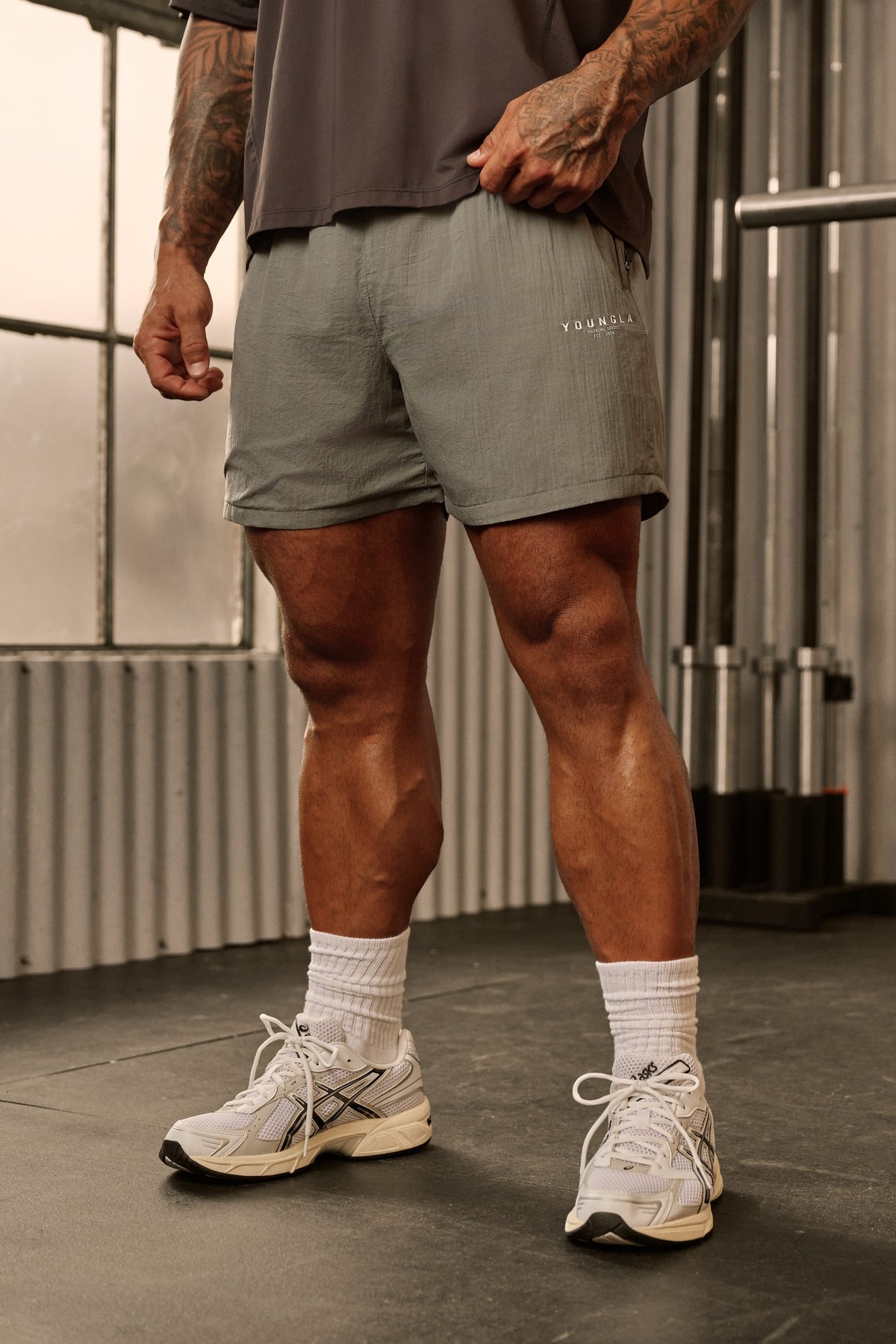 1072 - Training Series Washed Shorts